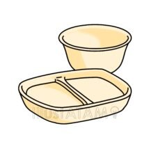 給食のお皿