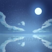 美しい空（月夜）