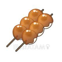 美味しそうなみたらし団子