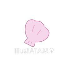 貝殻（ピンク色）