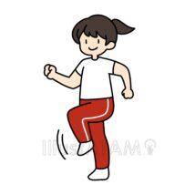 足踏みエクササイズ