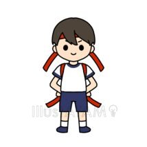 運動会の応援団
