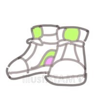 運動靴,スニーカー,ファッション,運動,靴のイラスト素材
