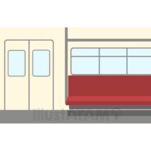 電車の中