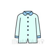 青色のパジャマ（上着）