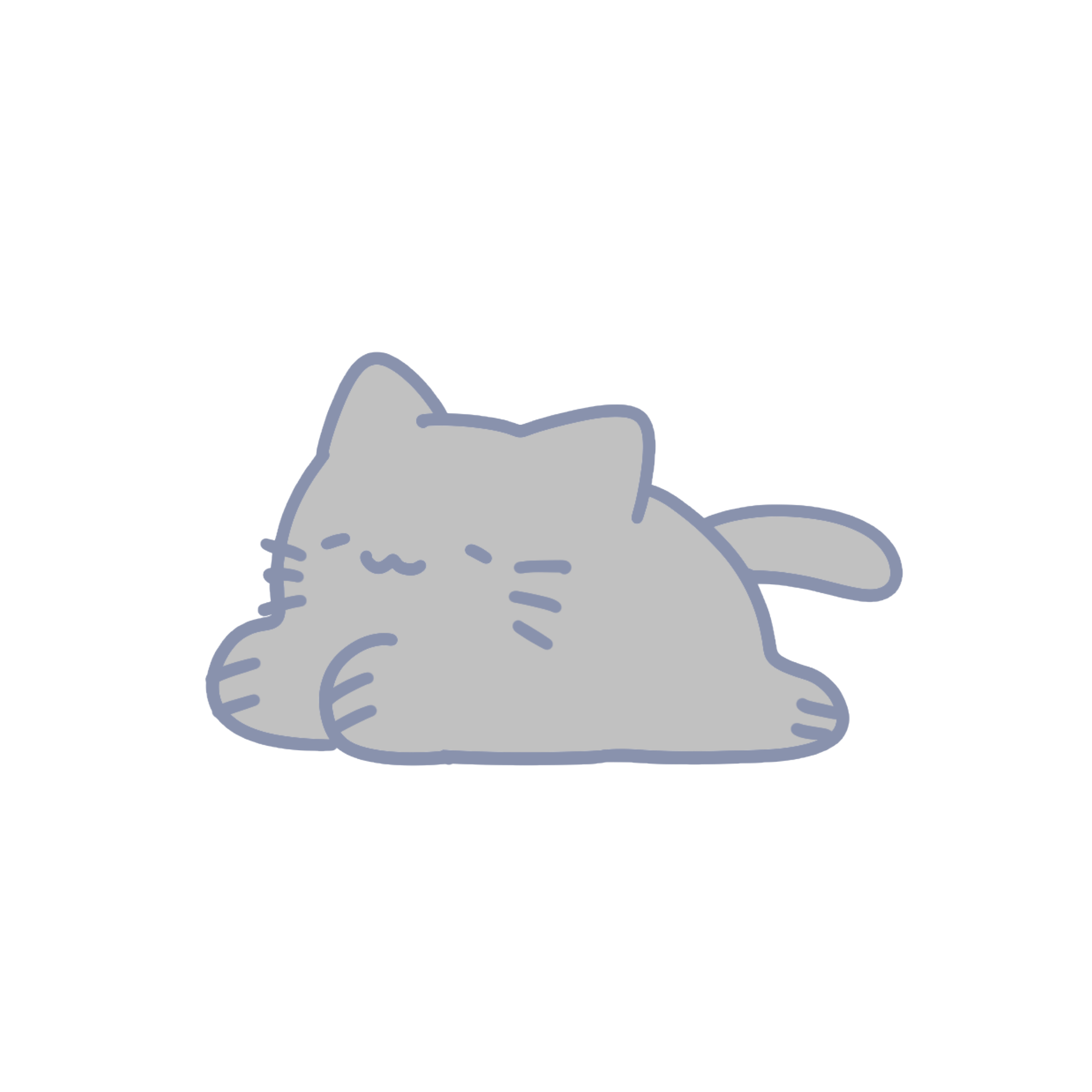 猫 イラスト かわいい ゆるい
