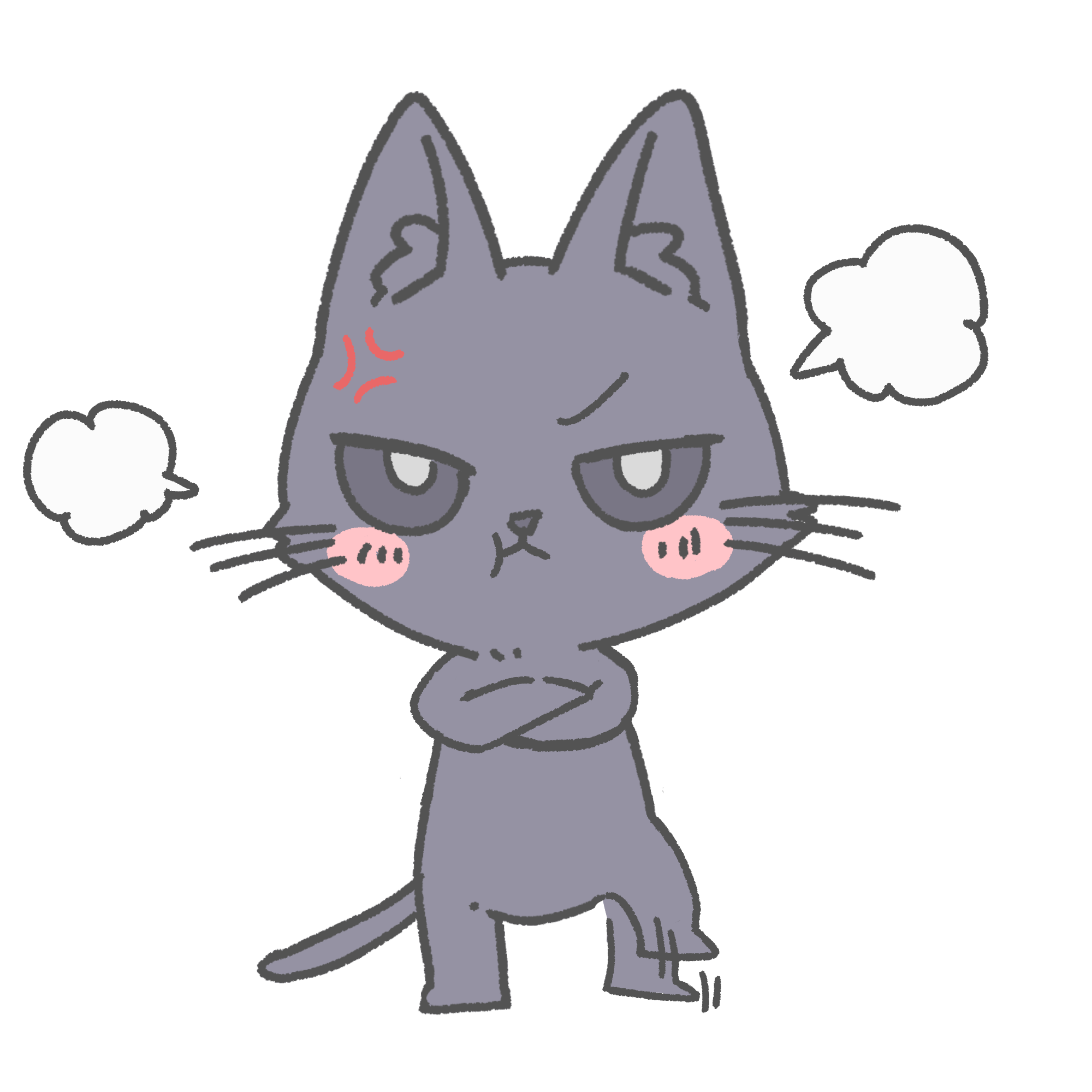 かわいい猫のイラスト素材 - イラスト素材を無料でダウンロード 無料イラスト素材アタム