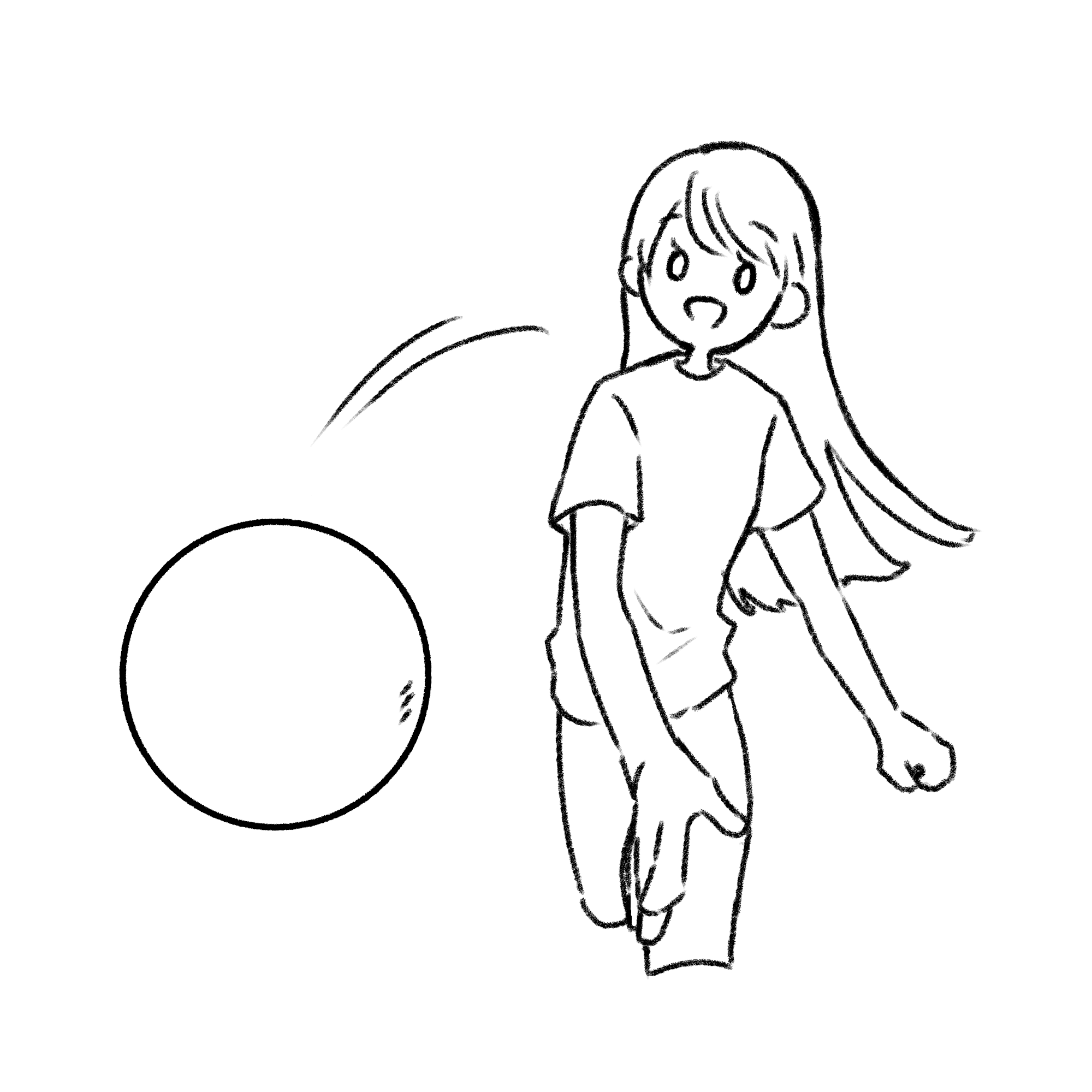 投げるのイラスト素材 - イラスト素材を無料でダウンロード 無料イラスト素材アタム