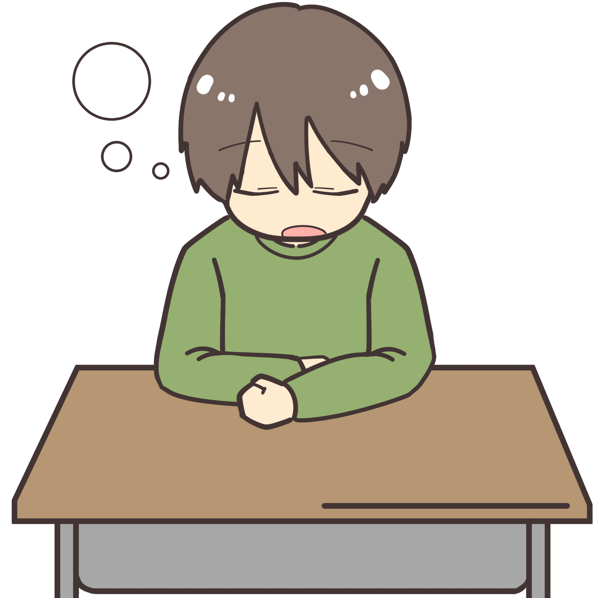 眠いのイラスト素材 - イラスト素材を無料でダウンロード 無料イラスト素材アタム