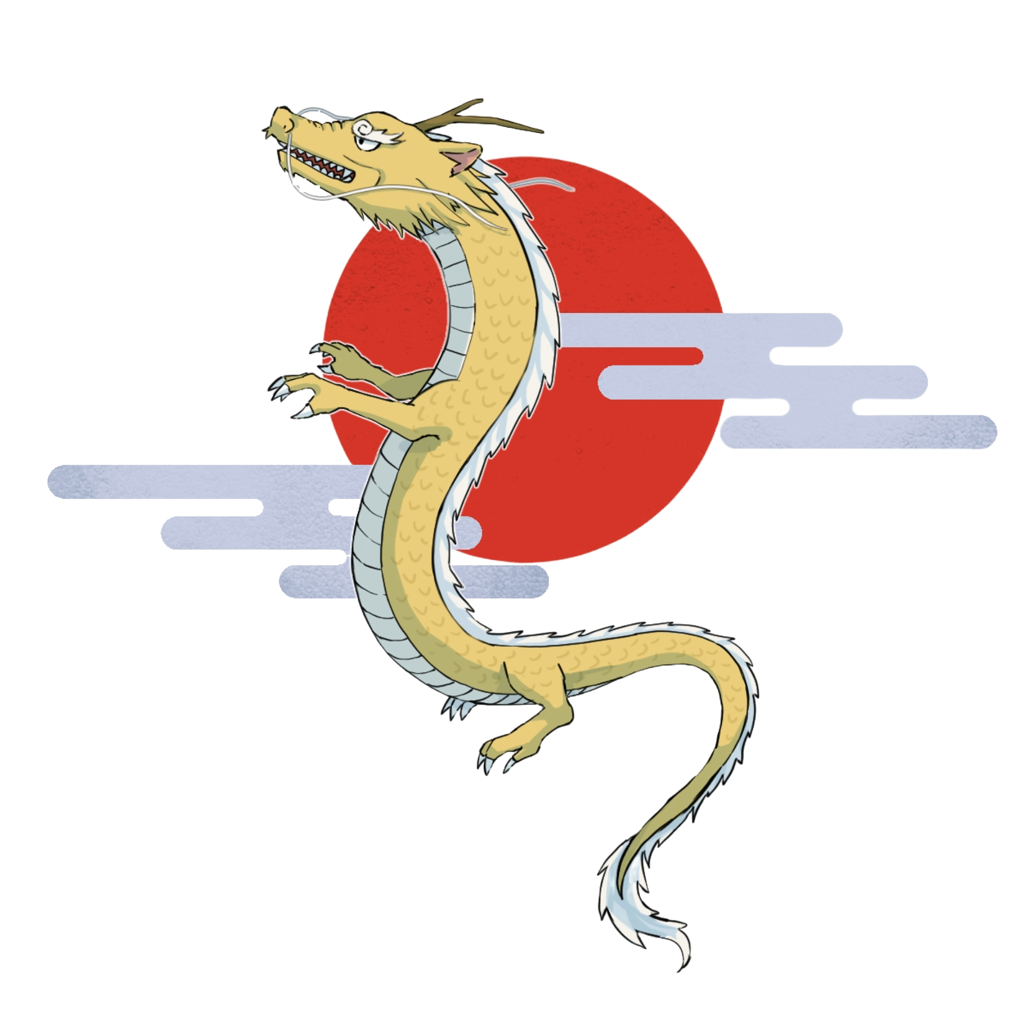 昇り 龍 イラスト かっこいい
