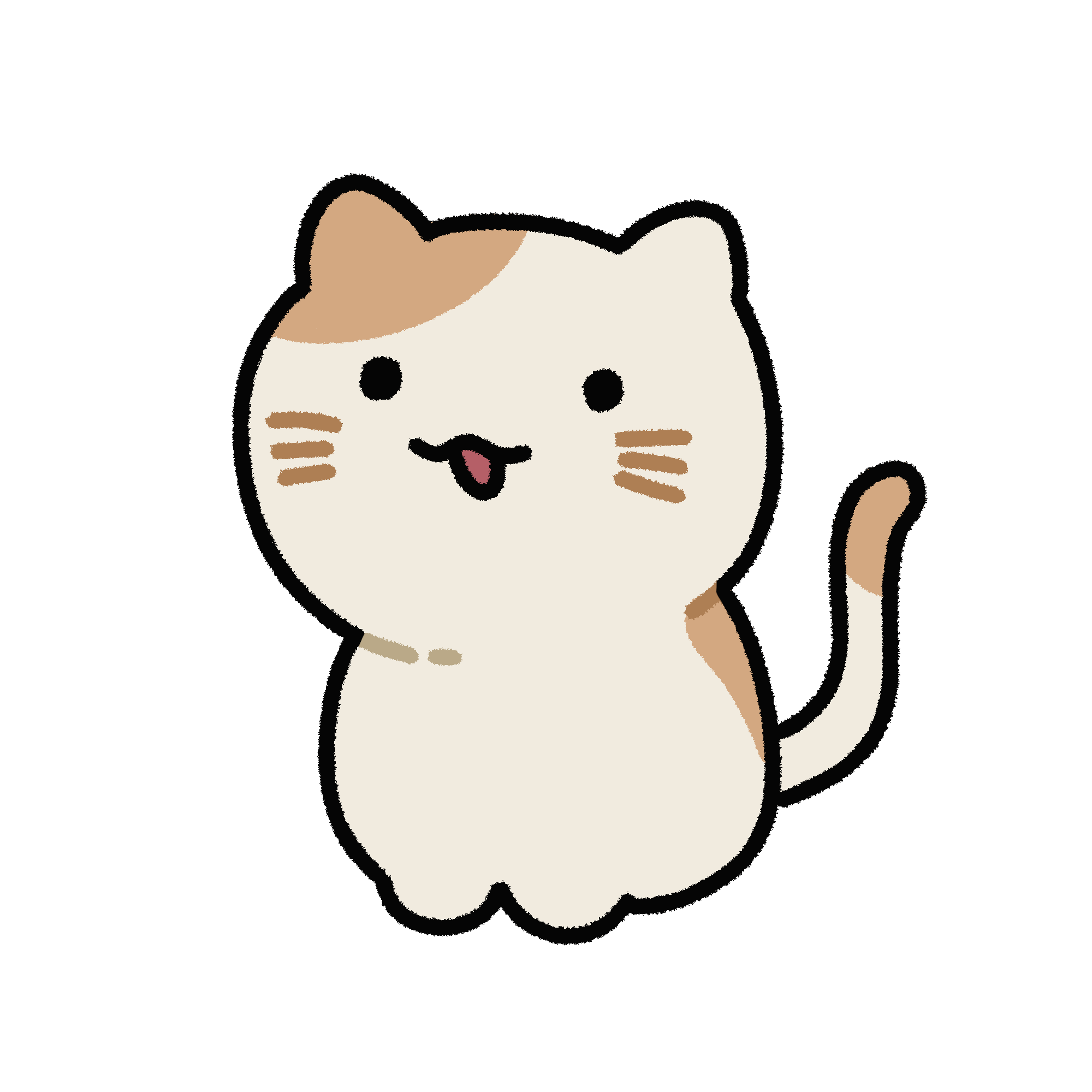 かわいい猫のイラスト素材 - イラスト素材を無料でダウンロード 無料イラスト素材アタム