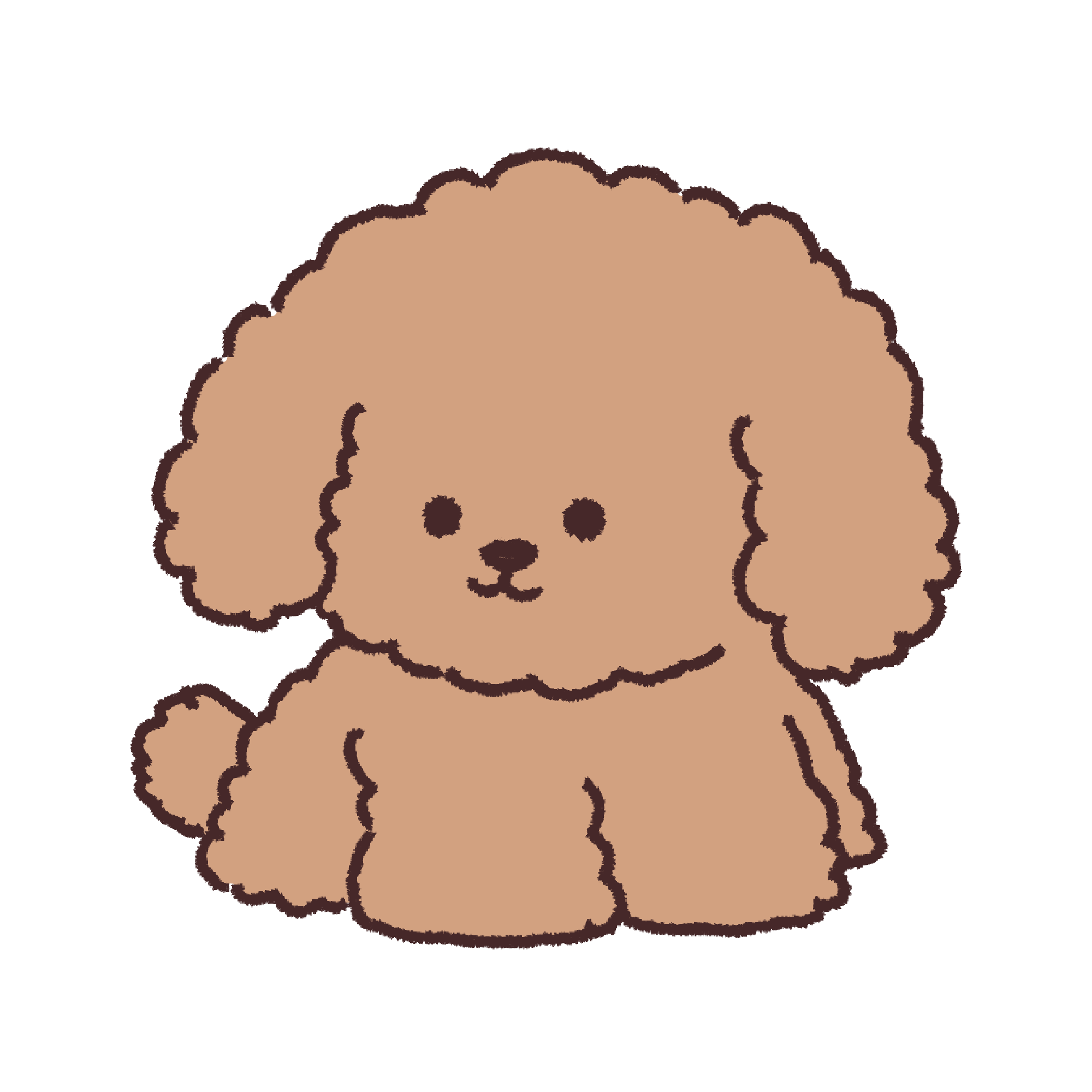 犬 簡単 イラスト