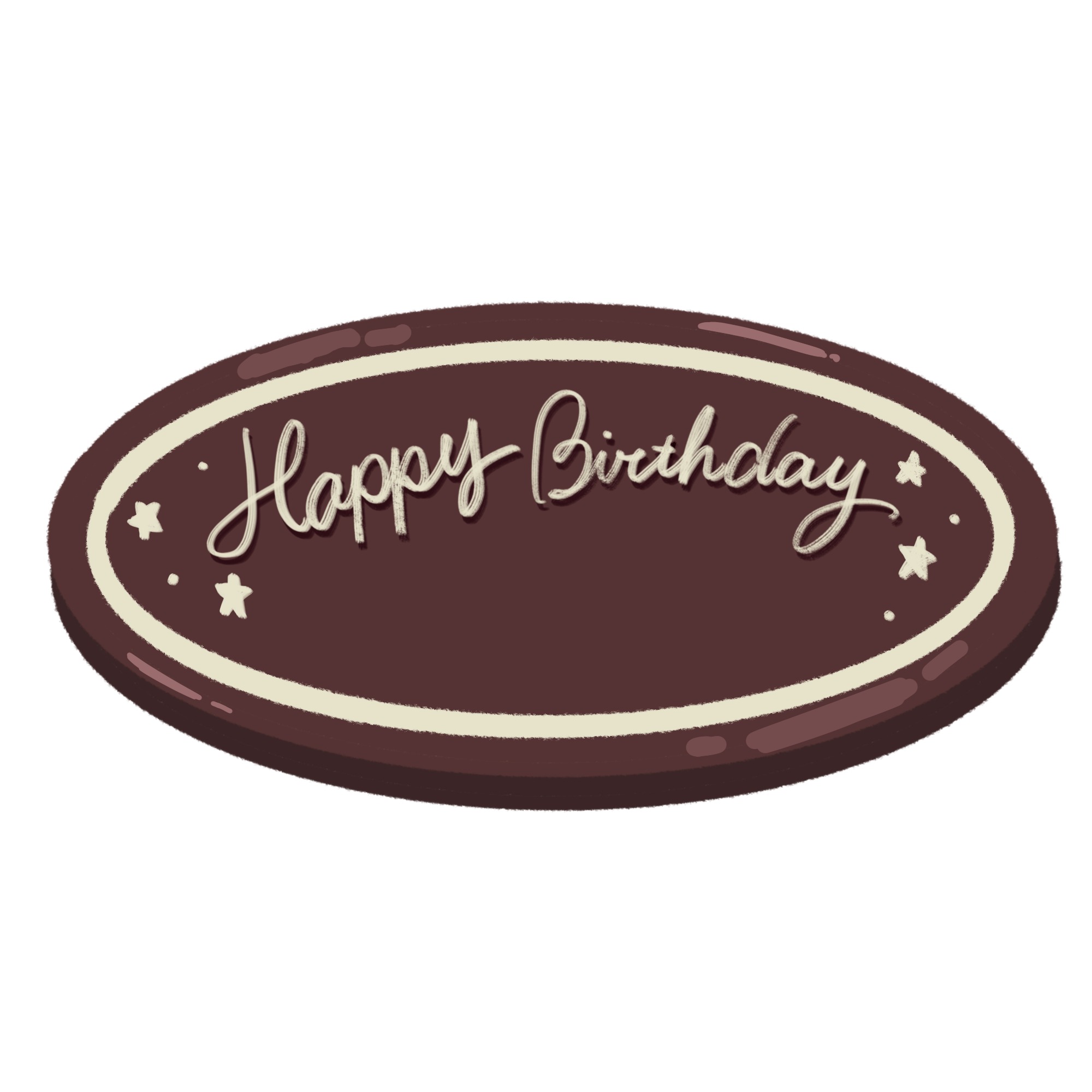 誕生 日 チョコ プレート