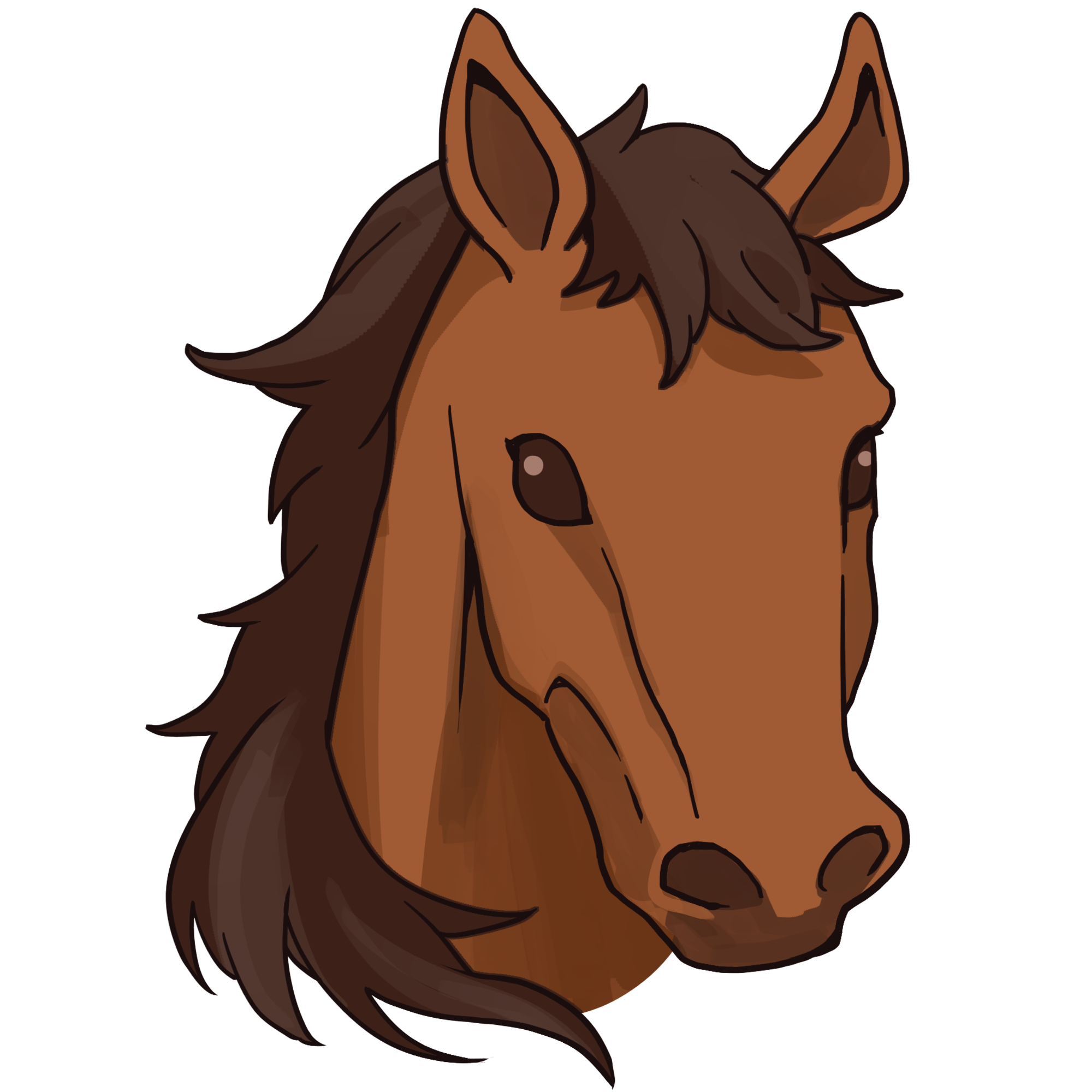 かっこいい馬のイラスト素材 - イラスト素材を無料でダウンロード 無料イラスト素材アタム
