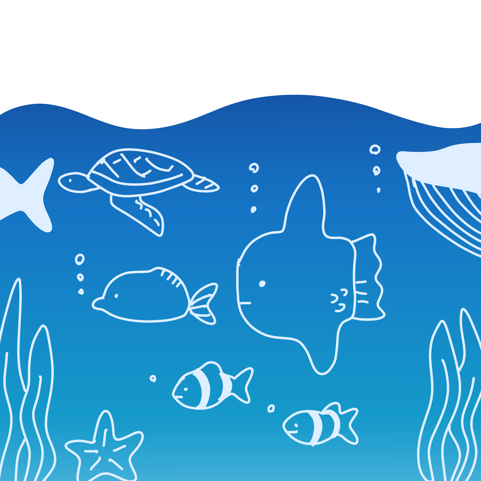 海の中のイラスト素材 - イラスト素材を無料でダウンロード 無料イラスト素材アタム