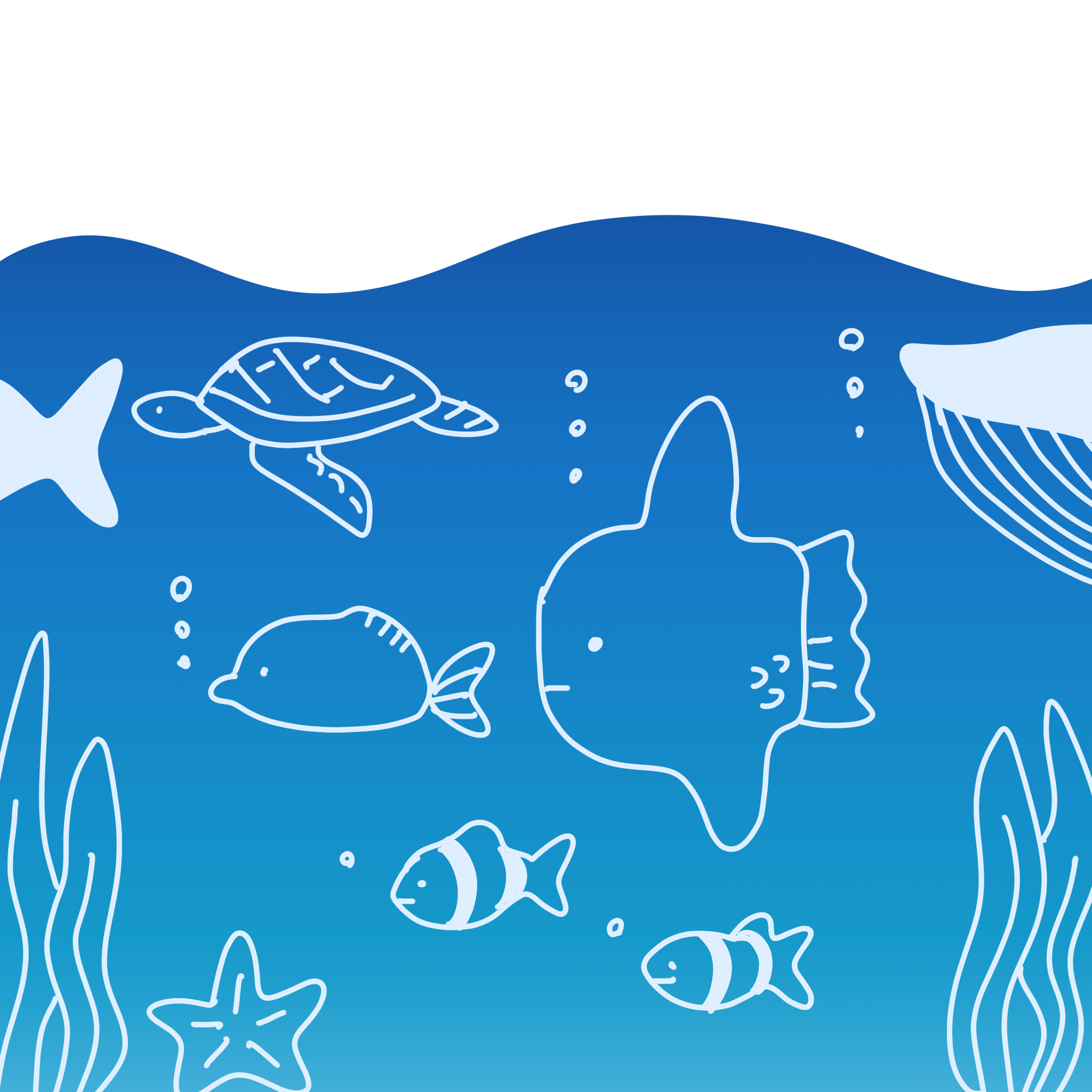 海の中のイラスト素材 - イラスト素材を無料でダウンロード 無料イラスト素材アタム