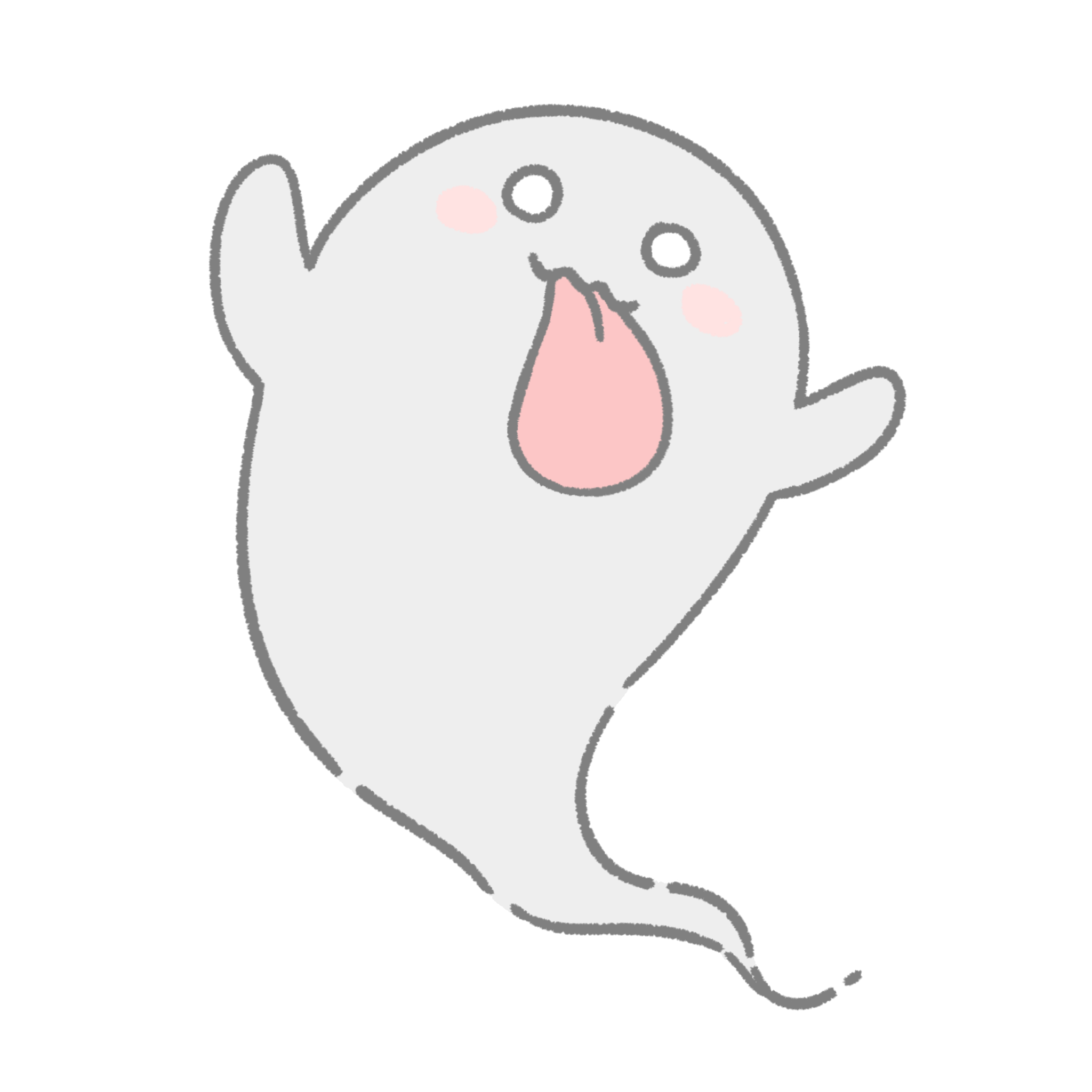 おばけのイラスト素材 - イラスト素材を無料でダウンロード 無料イラスト素材アタム
