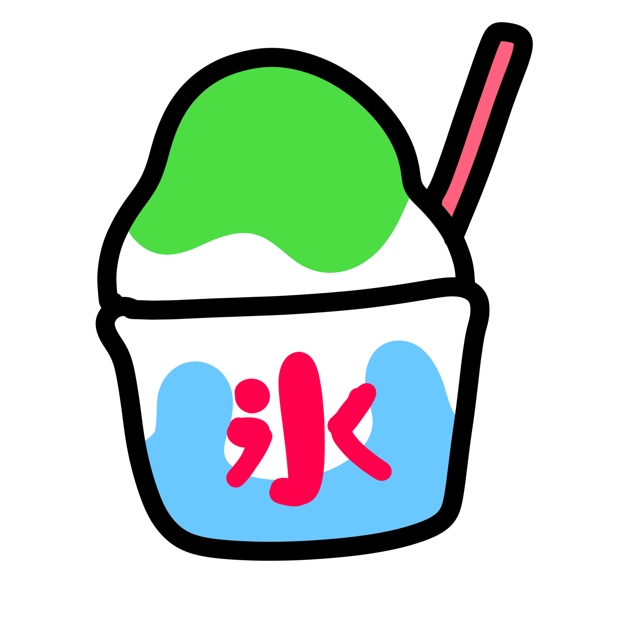 かき氷 の イラスト