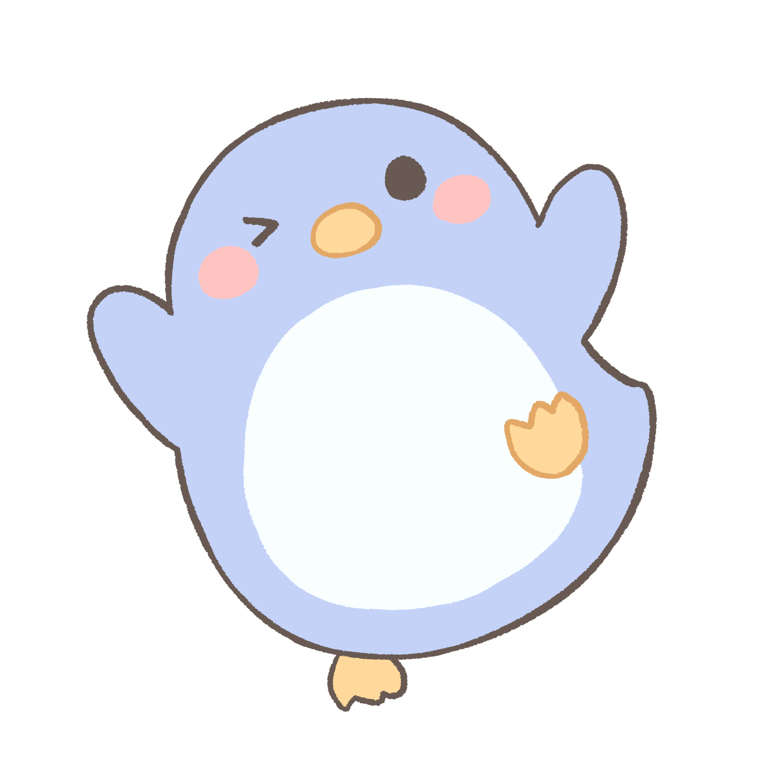 ペンギンのイラスト素材 - イラスト素材配布サイトIllustATAM