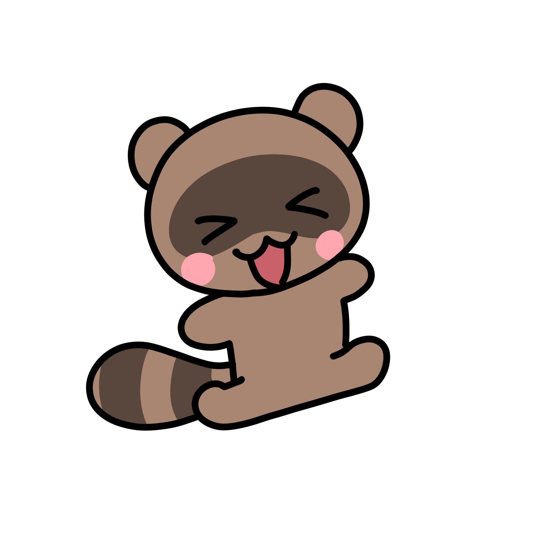 たぬきのイラスト素材 - イラスト素材を無料でダウンロード 無料イラスト素材アタム